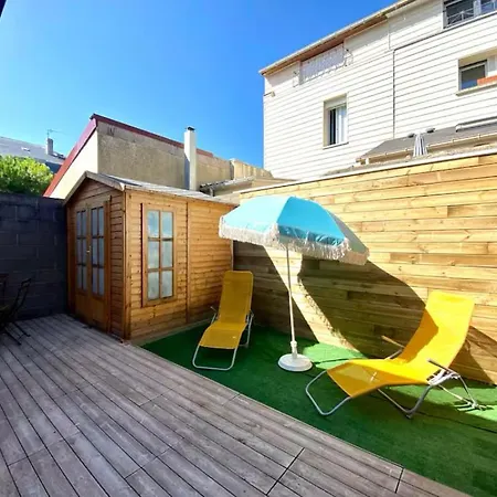 Le Bel Air -jardin - Proche & Parking Gratuit Holiday home Mers-les-Bains